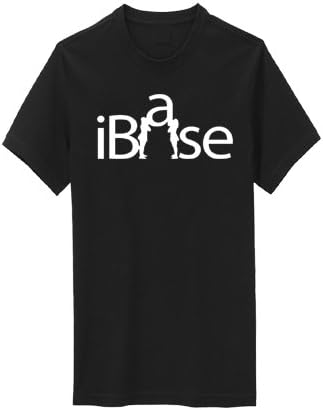 Chosen Bows Black iBase T-Shirt, White Print, Adult Medium