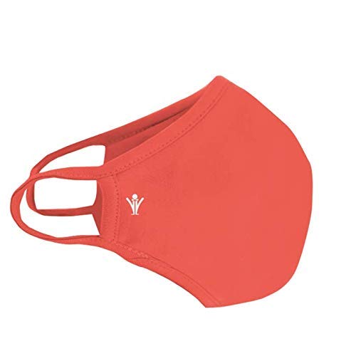 RAMRAJ Kids Linen & Cotton Knitted Flexible Reusable Face Mask (Multicolour, Pack of 3, Without Valve) for Unisex