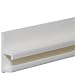 SlideRite Plastic Curtain Track - 8 Feet - White