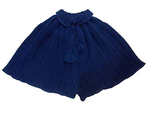 TOQUILLA MUJER PUNTO AZUL MARINO