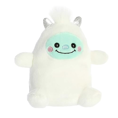 Aurora Adorable Palm Pals Baker Yeti Stuffed Animal - Pocket-Sized Fun - On-The-Go Play - White 5 Inches