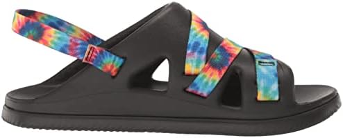 Chaco CHILLOS Sport K Slipper, Dark TIE DYE, 3 US Unisex Big Kid | Image 5