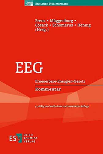 Preisvergleich Produktbild EEG: Erneuerbare-Energien-Gesetz Kommentar (Berliner Kommentare)