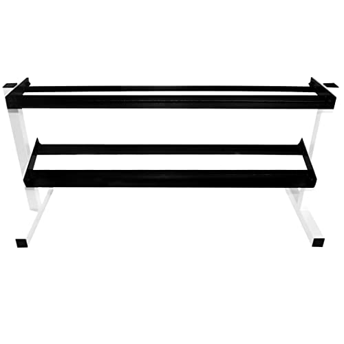 CAP Barbell Two Tier Dumbbell Rack, 50-Inch
