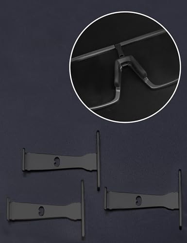 Image of Metallic Replacement Wicket for Oakley Sutro OO9406 /Sutro Asian Fit OO9406A /Sutro S OO9462 Sunglasses - BLACK*3