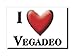 Enjoymagnets VEGADEO (O) Souvenir IMANES DE Nevera ESPAÑA PRINCIPADO DE Asturias IMAN Fridge Magnet Corazon I Love