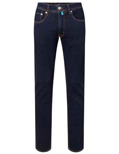 Pierre Cardin Herren Jeans Lyon | Männer Hose | Modern Fit | Stonewash Washed | Dark Blue Stonewash 7106 13 6811 | 36W - 32L