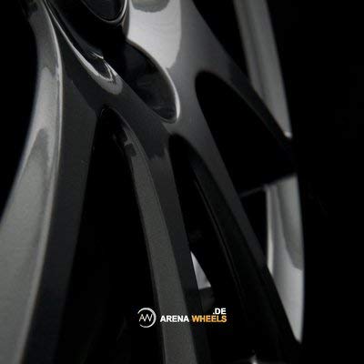 RIAL Llanta Milano 7J x 17 pulgadas ET 18 LK 4 x 108 de aluminio KBA