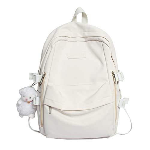Sac à dos d'école en nylon imperméable avec poches multiples