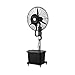 Ventilatore a spruzzo industriale | Ventilatore da pavimento | Ventilatore di atomizzazione | Raffreddatore d'aria a ventole fredde per la stanza | Fan commerciale | Regolabile in altezza| 3 regolazio