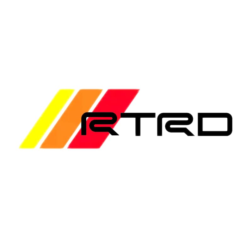Image of RTRD Sticker Decal - 10 inch x 3 inch High-Gloss Weatherproof Vinyl, Bubble-Free Automotive Grade. (1, 1)
