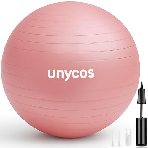 unycos - Pelota de Pilates, Gimnasia, Yoga, Fitness y Embarazo, Fitball Antideslizante y...