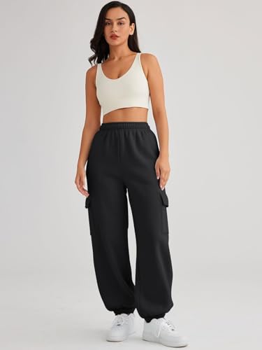 Image of Q - RIOUS Women's Comfort Fit Jogger Pants with Side Pockets