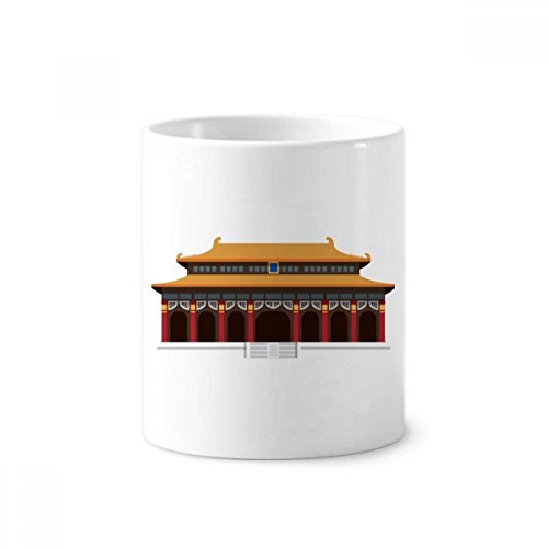Coupe en céramique Tian'anmen pour organiser vos stylos et brosses à dents