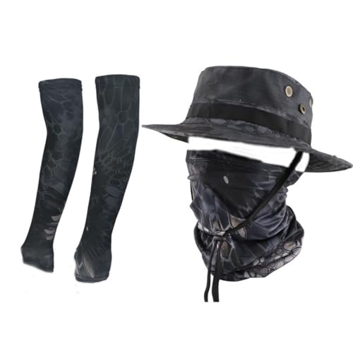Écharpe rafraîchissante et chapeau de soleil anti-UV pour la protection complète du visage