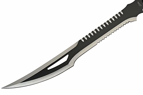 SZCO Supplies Facão fantasia para uso ao ar livre com cabo revestido de 63,5 cm