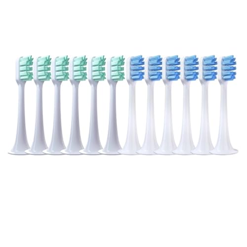 eufeifeiegds T300/T500/T700 �����p�u���V�w??�b�h �d�����u���V�p�\�t�g�u���V�L���b�v �^��p�b�N�m�Y�� 12��(6BlueJ6Green)