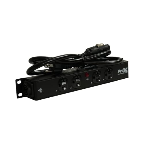 Caja de distribución eléctrica ProX 4 tomas 20A TRUE1 miniatura 2