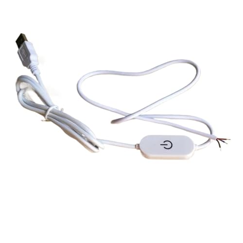 Interrupteur tactile en ligne pour régler la lumière LED bicolore sans bouger de son lit