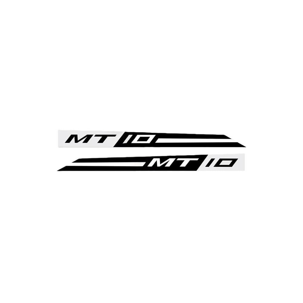 Accessoires moto MT10 autocollant réservoir pour sorties motardes