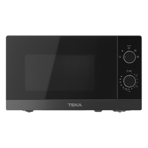 TEKA Microondas independiente con 5 niveles de potencia y 20 L de capacidad MW FS20 BK
