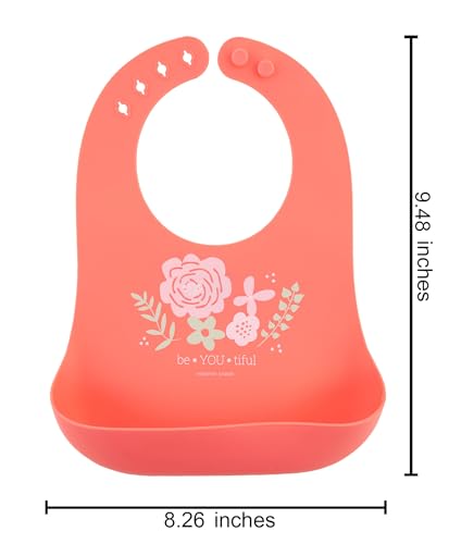 Stephen Joseph Silicone Bib Flower4