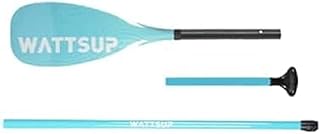 WATTSUP - PB-WPAD627 - Paddel Sup, 3 Abschnitte - Carbon Pure - verstellbar 165 bis 215 cm - Gewicht 650 g