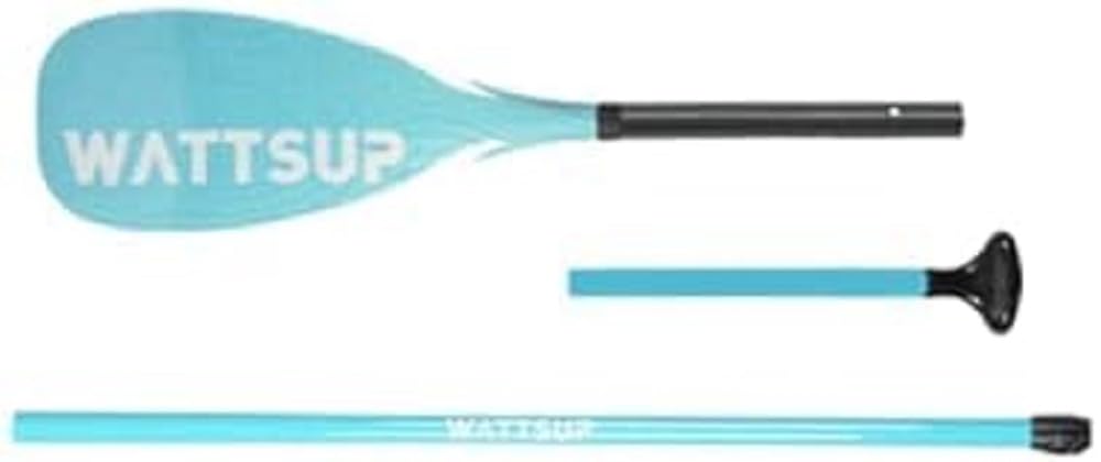 WATTSUP - PB-WPAD627 - Pagaia Sup - 3 sezioni - Carbon Pure - Regolabile da 165 a 215 cm - Peso 650 g