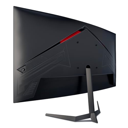 Monitor Gaming Curvo 24 Pollici, FHD 1920x1080, VA Schermo, 1ms, 165Hz, 1500R, HDR, Adaptive-Sync, Inclinazione Regolabile, HDMI 2.0/DP 1.4, VESA 100x100mm per PC, laptop, PS5 e altro ancora - Monitor - Immagine 4