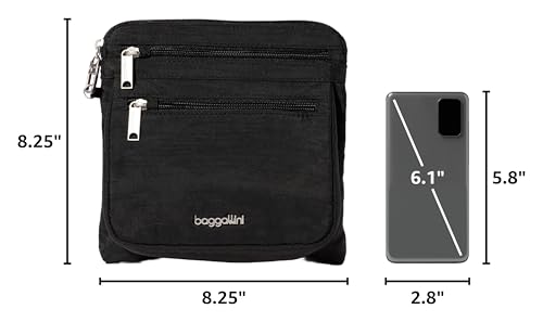 Image of Baggallini Securtex Anti-Theft Crossbody