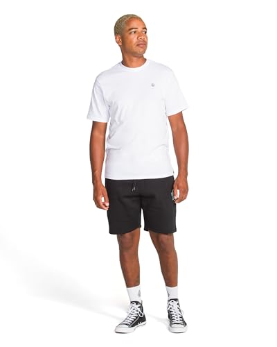 Volcom Men's Elastic Waist SweatShorts with Drawstring – Fleece Lounge Shorts, Soft Cotton Blend, Relaxed Fit2
