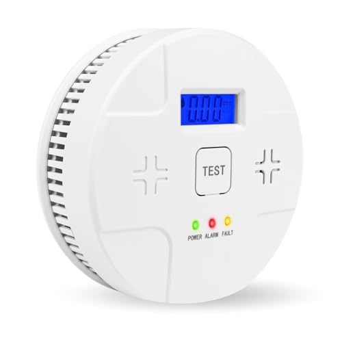2-in-1 Battery Smoke & CO Detector with Alarm