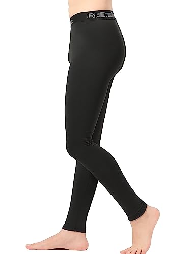 Image of Rolimaka Boys' Youth Compression Base Layer Pants Tight Running Leggings Trousers