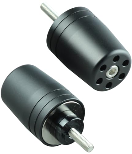 在庫あり POSH ポッシュ 031979-11-10 ウルトラヘビーバーエンドホンダ/スズキ純正ハンドル用 M6タイプチタン