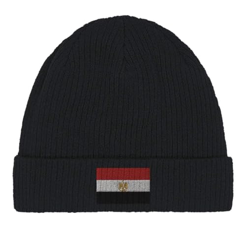 Bonnet en coton drapeau Égypte de qualité supérieure