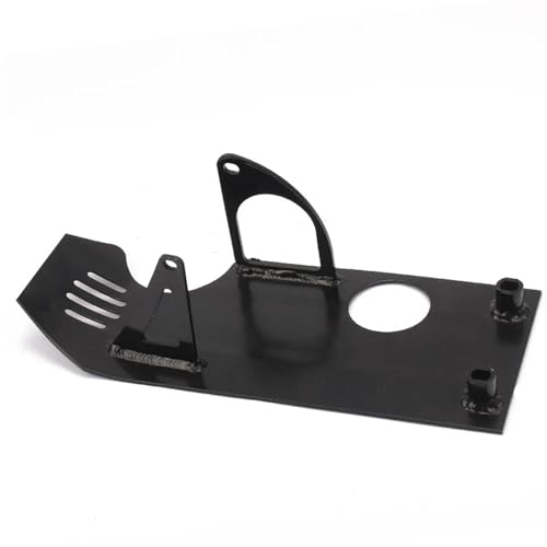 Motorrad Chassis Motorschutz Für XR50 Für CRF50 Pit Dirt Bike 50cc 70cc 90cc 110cc 125cc 140cc Für Lifan Motorrad Aluminium Motorschutzplatte Schutzhülle Motorrad Unterfahrschutz(Schwarz)