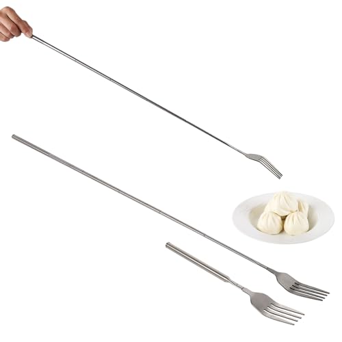 Leopacat Forks,Extendable Fork,Long Handle Telescopic Forks - Image 4