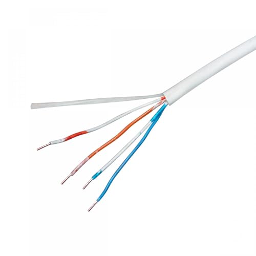 CEW COLCHESTER ELECTRICAL WHOLESALE LTD 2 Pair 4 Wire Phone Telephone BT Cable Wire 4 Core ***SOLD PER MTR***