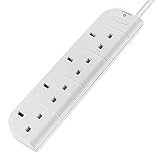 SURGE PROTECTOR, 4WAY 1M, BELKIN F9E400UK1M By BELKIN