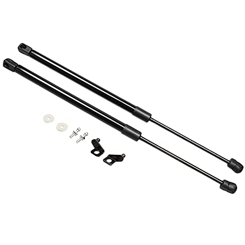 KUNSYOUKIM Lift Supports for Subaru Forester SK 2019-2021 Front Bonnet Hood Modify Carbon Fiber Gas Charged Shock Dampers Spring Struts Bar (2 PCS) (Normal Black)