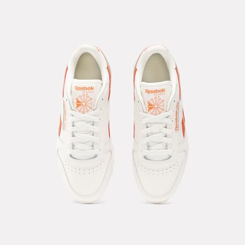 Image of Reebok Women's Classic Leather Sneaker, Chalk Ter Chalk, 8.5