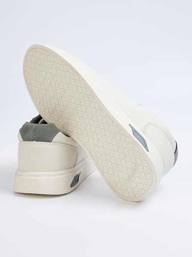 Image of Max Mens Men Perforations Lace Up Sneakers Sneakers