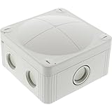 Mit Klemmeinsatz Wiska 10105597 Abzweigkasten (L x B x H) 95 x 95 x 60 mm Lichtgrau (RAL 7035) IP66/IP67 1 St.
