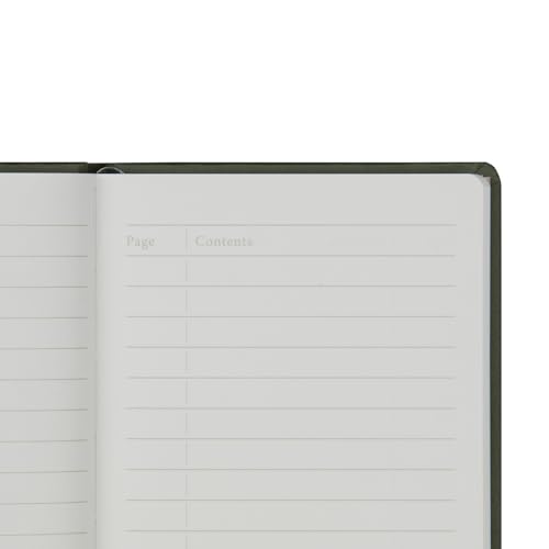 Maruman A6 Notebook Mnemosyne Journal con rayado de 6.5mm para notas fluidas 7