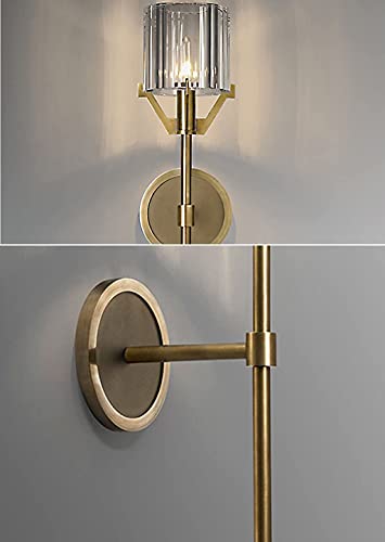 Lámpara de pared de cristal de alta calidad para salones exclusivos y villas 4
