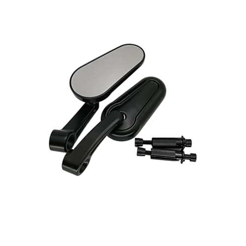 Espejos de motocicleta convexos para eliminar puntos ciegos en manillares de 8mm de scooter