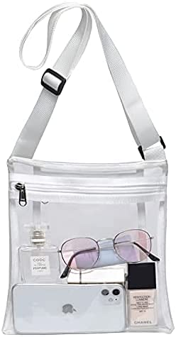 Clear Purse Bags for Women, Stadium Approved Clear Cross body Sling Bag for Stadium New latest Transparent Pvc Plastick-picture-33