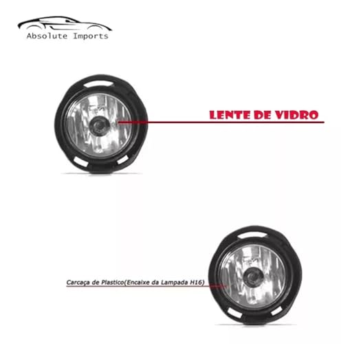 Kit Farol De Milha Compatível com Etios 2012 2013 2014 2015 2016 2017 2018