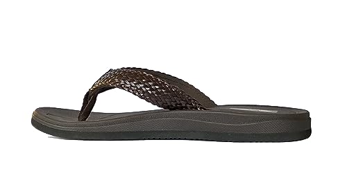 Image of REDVOLUTION Women's Rhinestone Sandals Soft Platform Footbed Midsole Fashion Flip Flop
