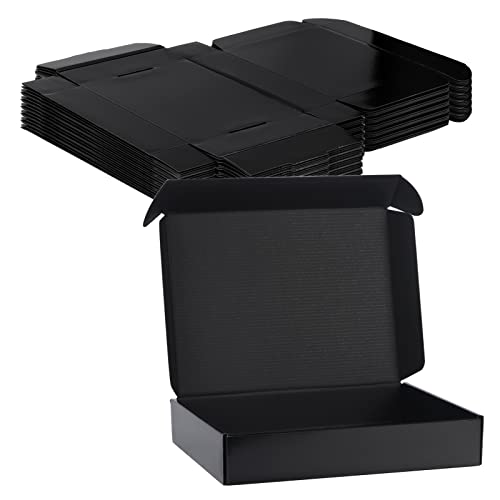 Rempry boîtes expédition 11x8x2 noir, 20 pcs carton ondulé